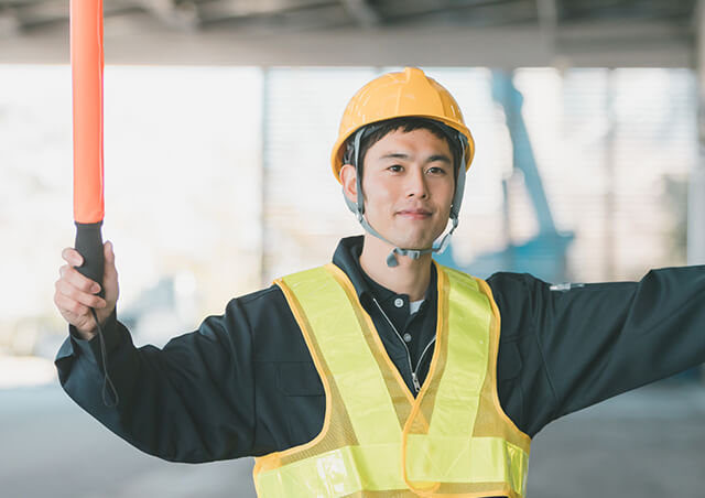 物流倉庫での作業に